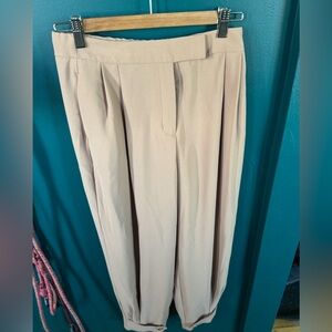 Ankle Pants in Beige